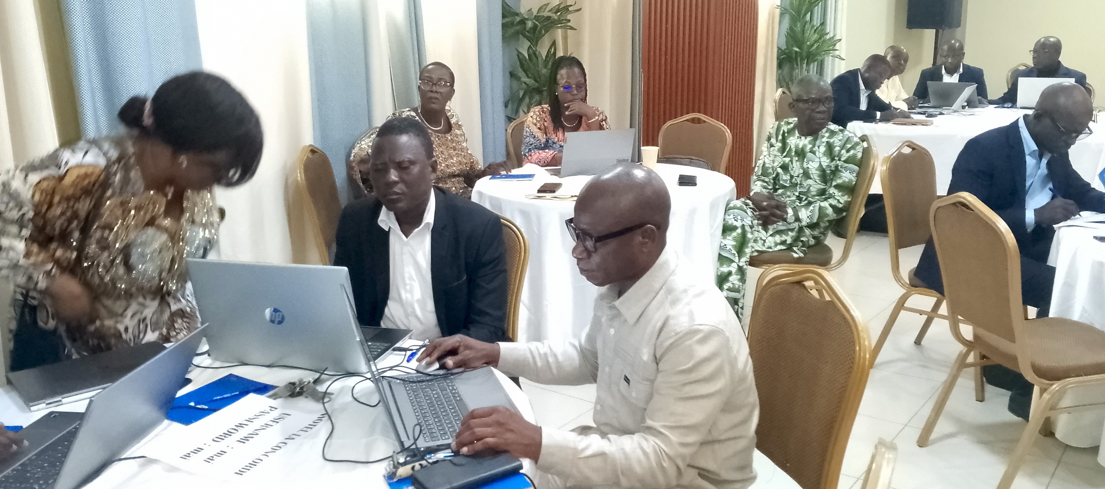 Vue partielle des participants